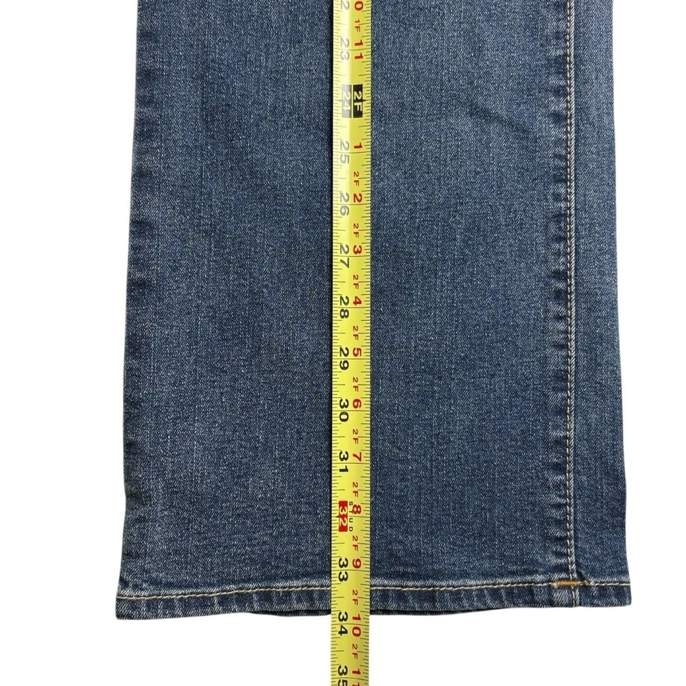 NEW True Religion Billy Flap Bootcut Jeans Size 36 Blue Relaxed Fit 36 x 33.5 - Picture 11 of 14